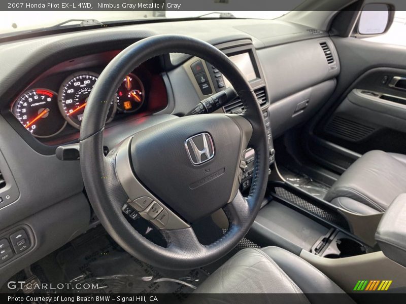 Nimbus Gray Metallic / Gray 2007 Honda Pilot EX-L 4WD