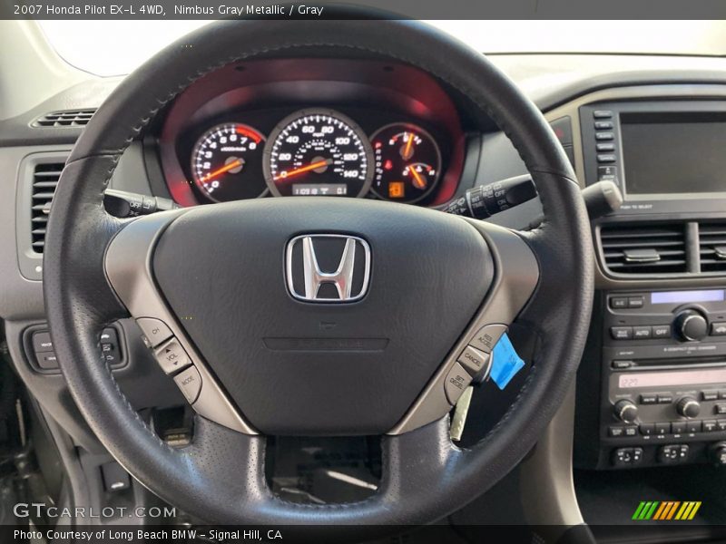 Nimbus Gray Metallic / Gray 2007 Honda Pilot EX-L 4WD
