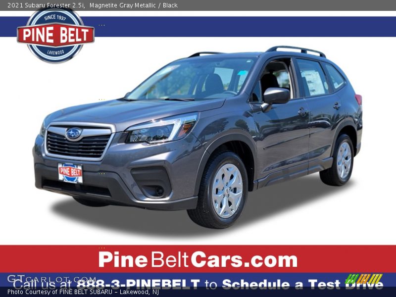 Magnetite Gray Metallic / Black 2021 Subaru Forester 2.5i