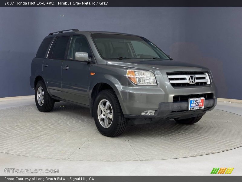 Nimbus Gray Metallic / Gray 2007 Honda Pilot EX-L 4WD