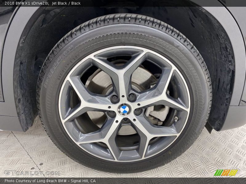 Jet Black / Black 2018 BMW X1 sDrive28i