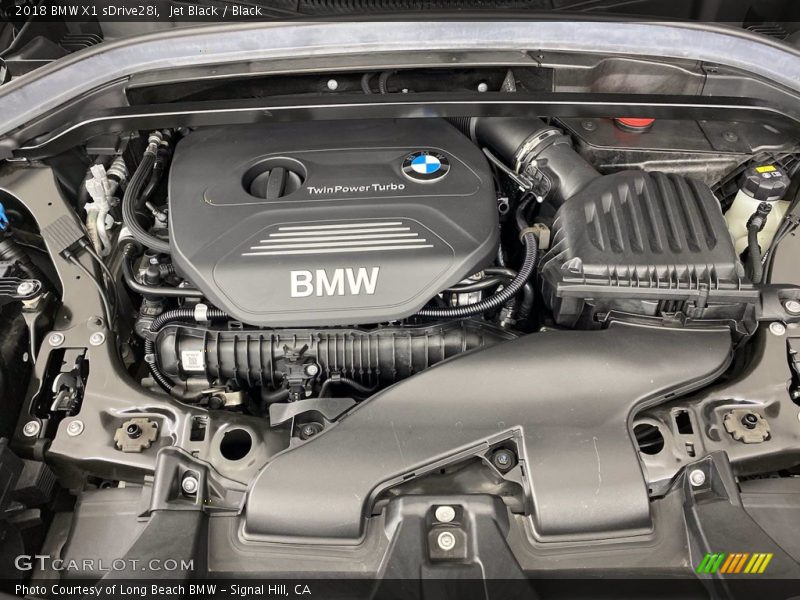 Jet Black / Black 2018 BMW X1 sDrive28i