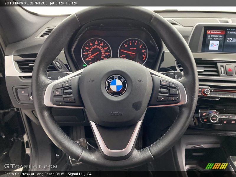 Jet Black / Black 2018 BMW X1 sDrive28i