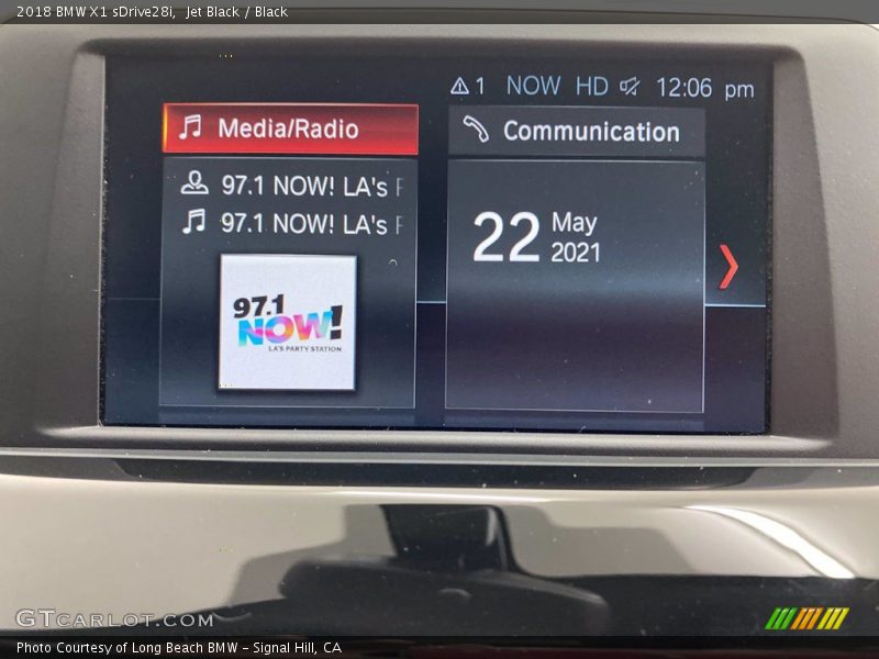 Jet Black / Black 2018 BMW X1 sDrive28i
