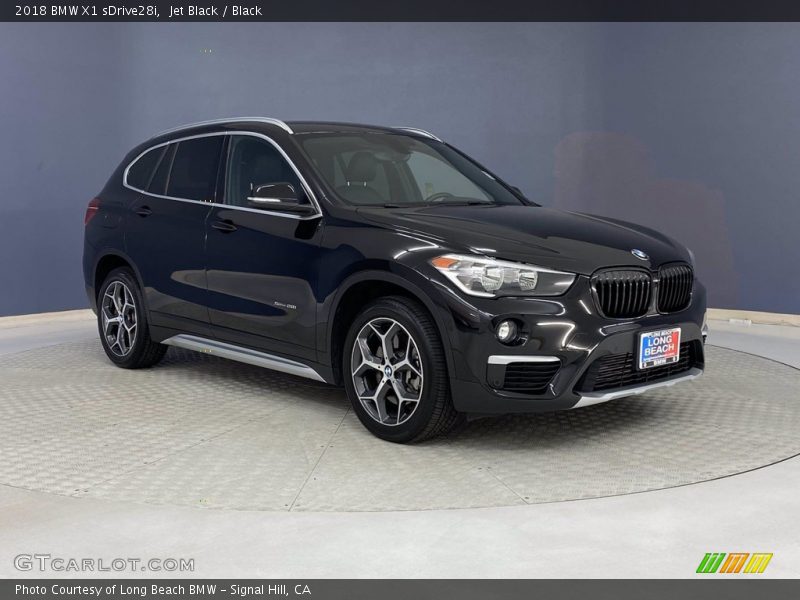 Jet Black / Black 2018 BMW X1 sDrive28i
