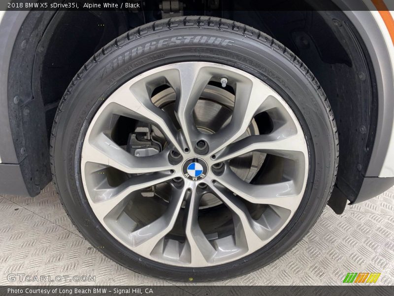 Alpine White / Black 2018 BMW X5 sDrive35i