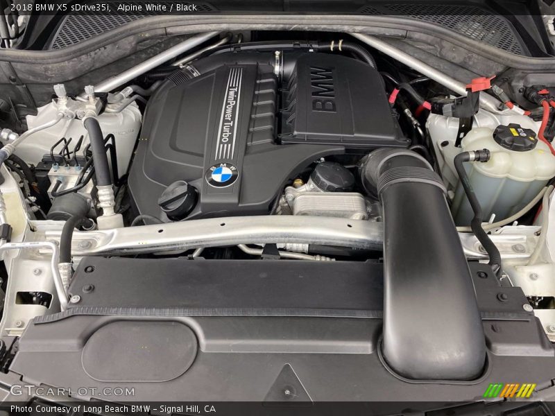 Alpine White / Black 2018 BMW X5 sDrive35i