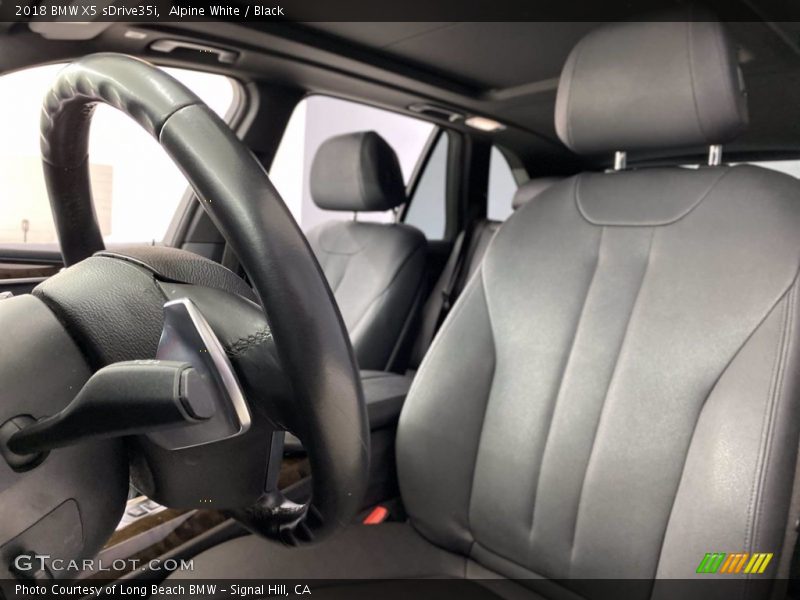 Alpine White / Black 2018 BMW X5 sDrive35i