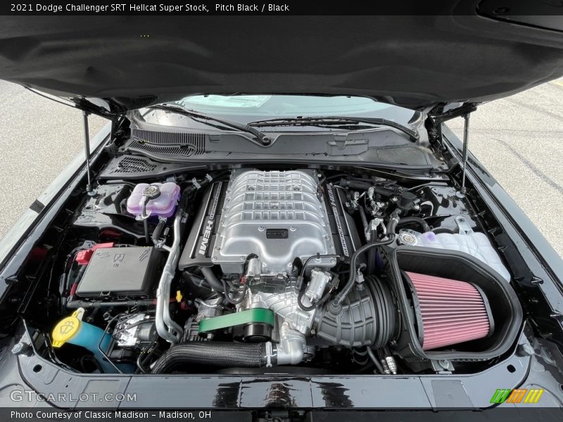  2021 Challenger SRT Hellcat Super Stock Engine - 6.2 Liter Supercharged HEMI OHV 16-Valve VVT V8