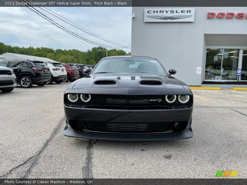 Pitch Black / Black 2021 Dodge Challenger SRT Hellcat Super Stock