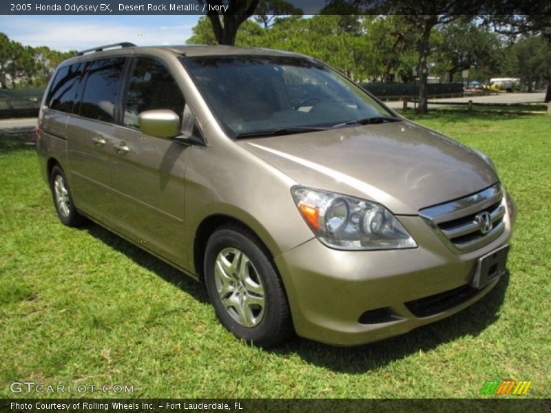 Desert Rock Metallic / Ivory 2005 Honda Odyssey EX