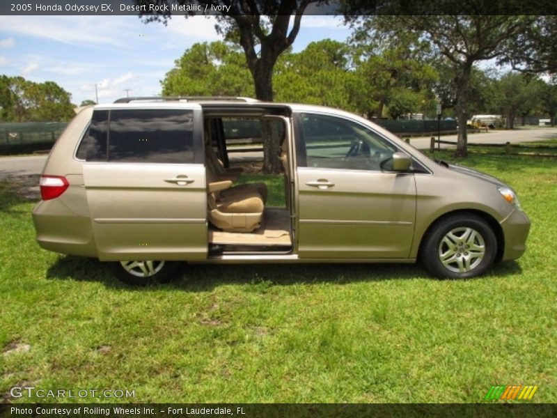 Desert Rock Metallic / Ivory 2005 Honda Odyssey EX