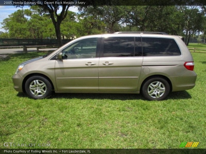 Desert Rock Metallic / Ivory 2005 Honda Odyssey EX