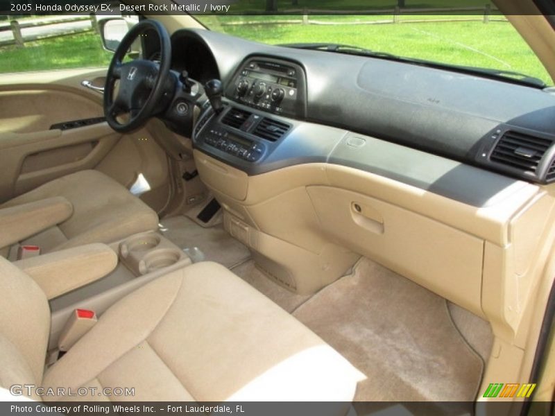 Desert Rock Metallic / Ivory 2005 Honda Odyssey EX