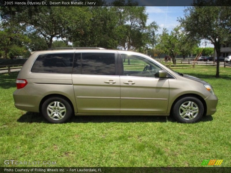 Desert Rock Metallic / Ivory 2005 Honda Odyssey EX