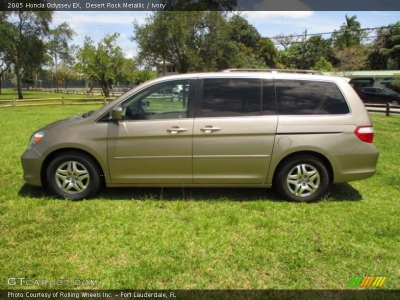 Desert Rock Metallic / Ivory 2005 Honda Odyssey EX