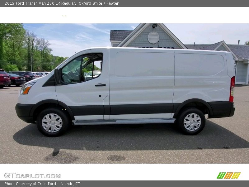 Oxford White / Pewter 2019 Ford Transit Van 250 LR Regular