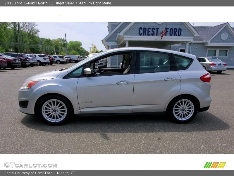 Ingot Silver / Medium Light Stone 2013 Ford C-Max Hybrid SE