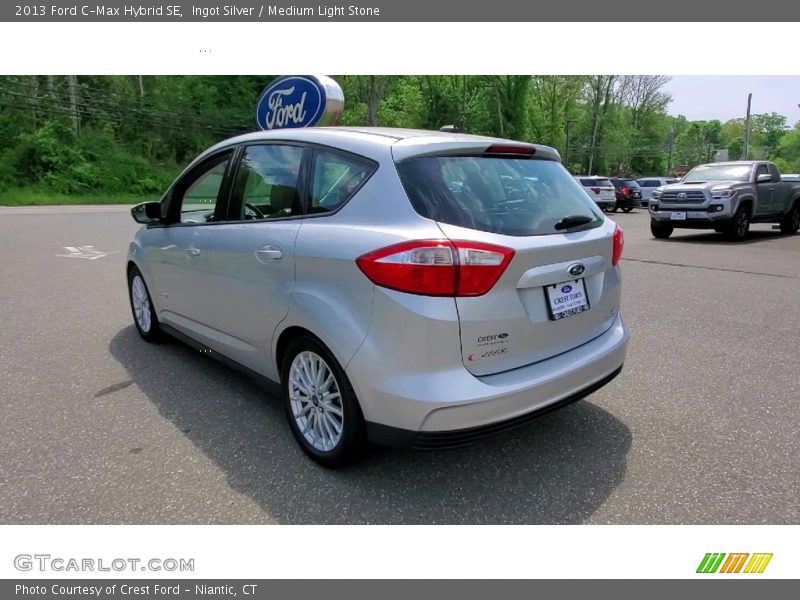 Ingot Silver / Medium Light Stone 2013 Ford C-Max Hybrid SE