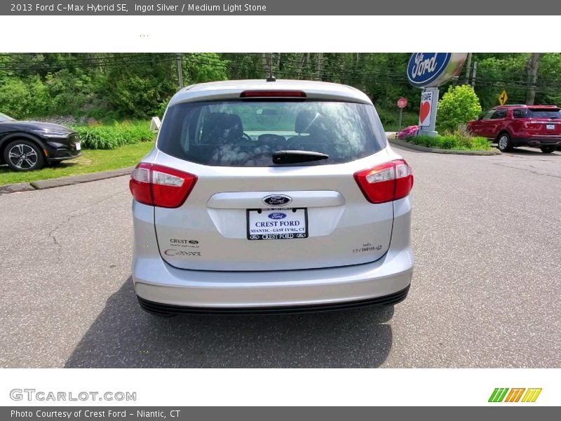 Ingot Silver / Medium Light Stone 2013 Ford C-Max Hybrid SE