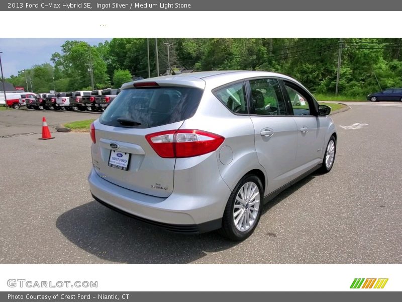 Ingot Silver / Medium Light Stone 2013 Ford C-Max Hybrid SE