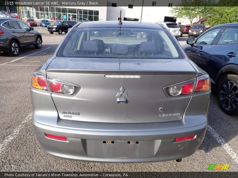 Mercury Gray / Black 2015 Mitsubishi Lancer SE AWC