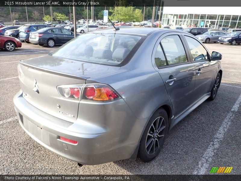 Mercury Gray / Black 2015 Mitsubishi Lancer SE AWC