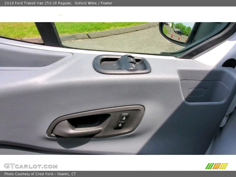 Oxford White / Pewter 2019 Ford Transit Van 250 LR Regular