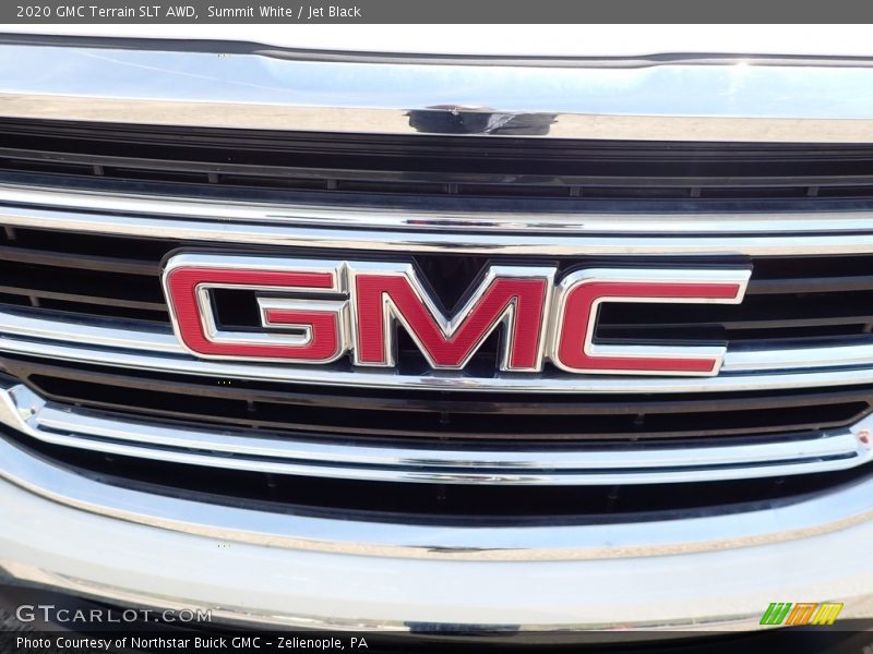 Summit White / Jet Black 2020 GMC Terrain SLT AWD