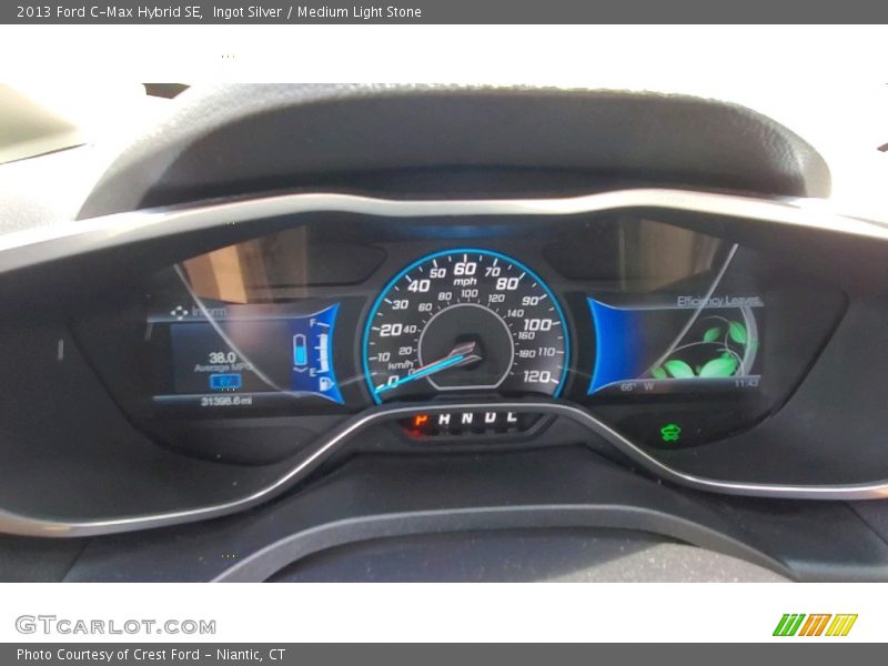 Ingot Silver / Medium Light Stone 2013 Ford C-Max Hybrid SE