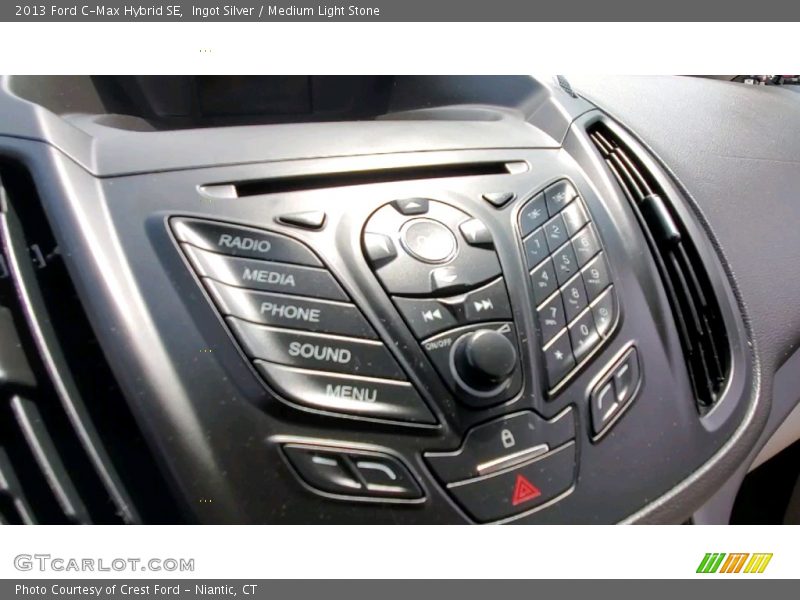 Ingot Silver / Medium Light Stone 2013 Ford C-Max Hybrid SE