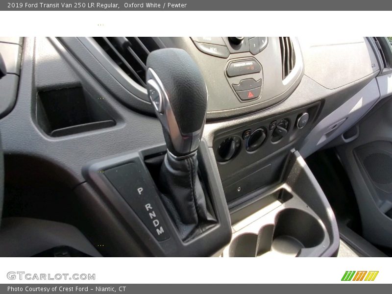 Oxford White / Pewter 2019 Ford Transit Van 250 LR Regular