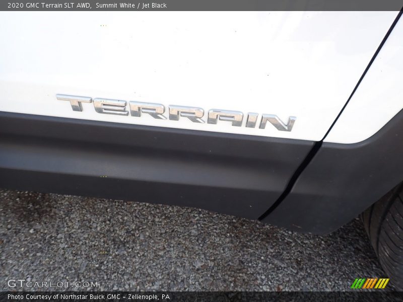 Summit White / Jet Black 2020 GMC Terrain SLT AWD