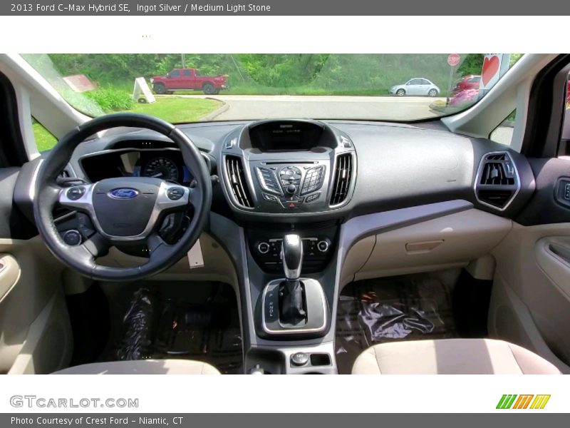 Ingot Silver / Medium Light Stone 2013 Ford C-Max Hybrid SE