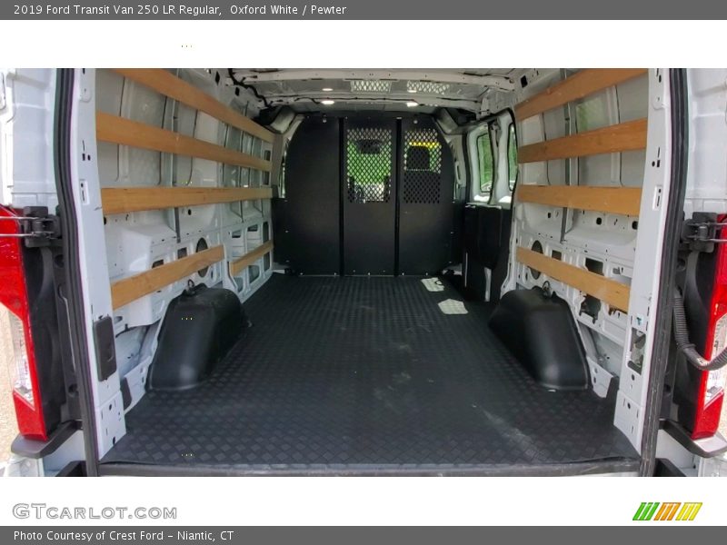 Oxford White / Pewter 2019 Ford Transit Van 250 LR Regular