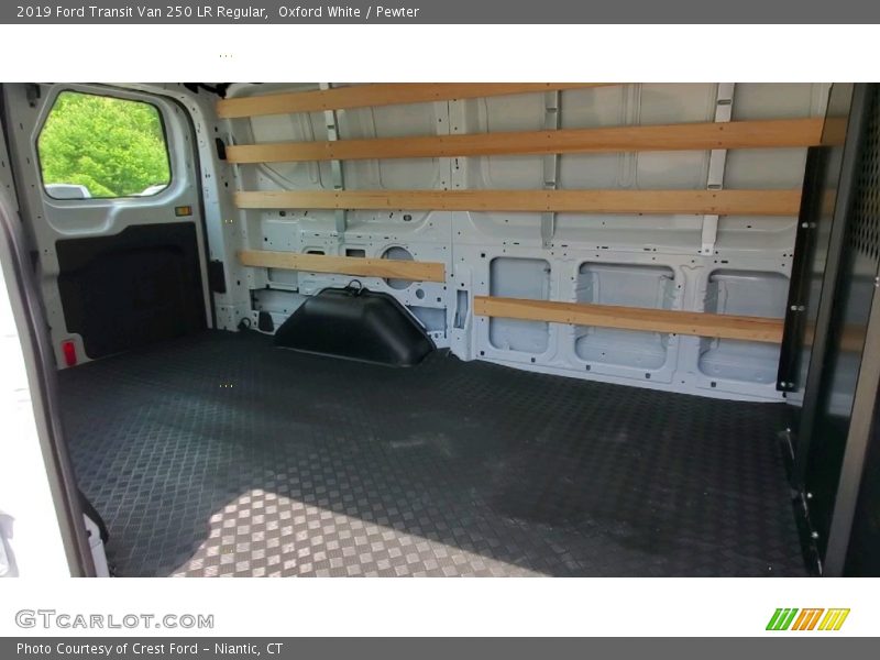Oxford White / Pewter 2019 Ford Transit Van 250 LR Regular