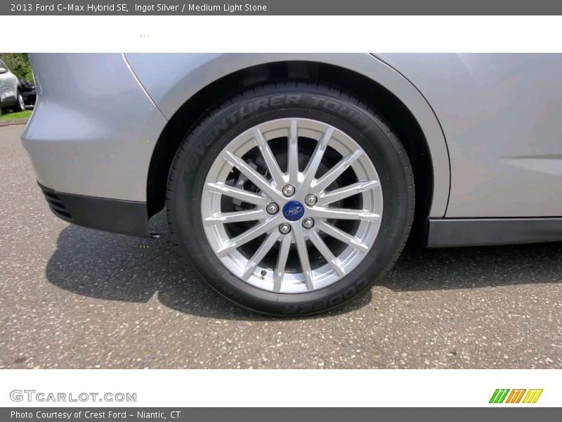 Ingot Silver / Medium Light Stone 2013 Ford C-Max Hybrid SE