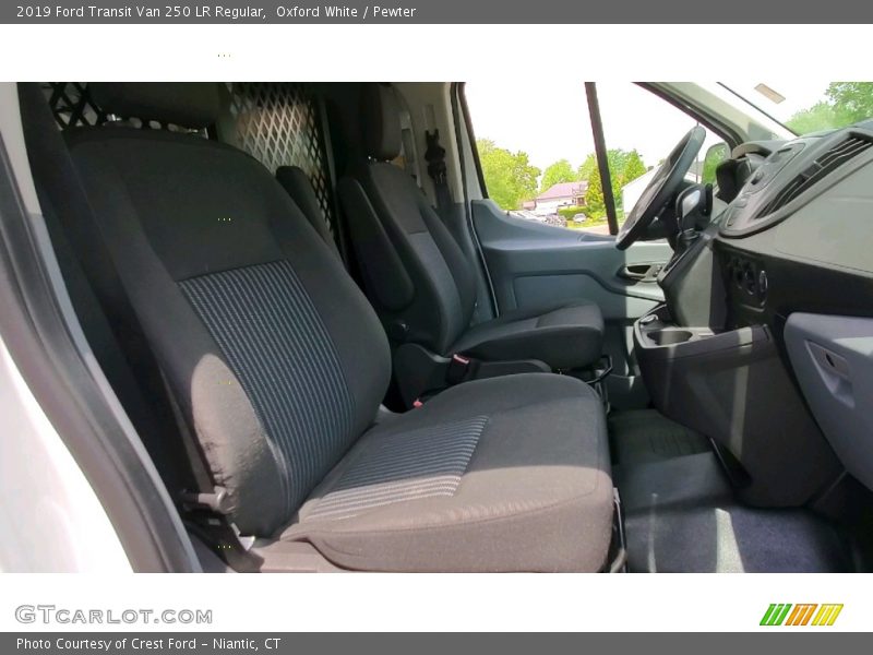 Oxford White / Pewter 2019 Ford Transit Van 250 LR Regular