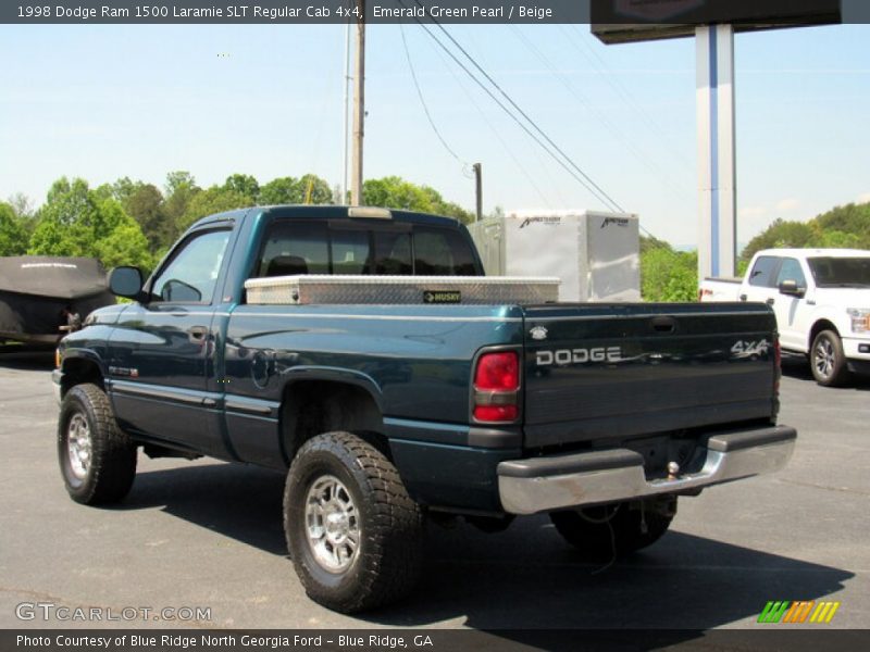  1998 Ram 1500 Laramie SLT Regular Cab 4x4 Emerald Green Pearl