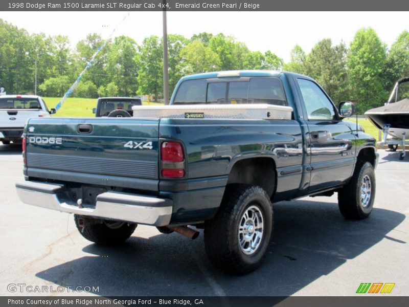  1998 Ram 1500 Laramie SLT Regular Cab 4x4 Emerald Green Pearl