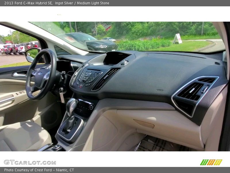 Ingot Silver / Medium Light Stone 2013 Ford C-Max Hybrid SE