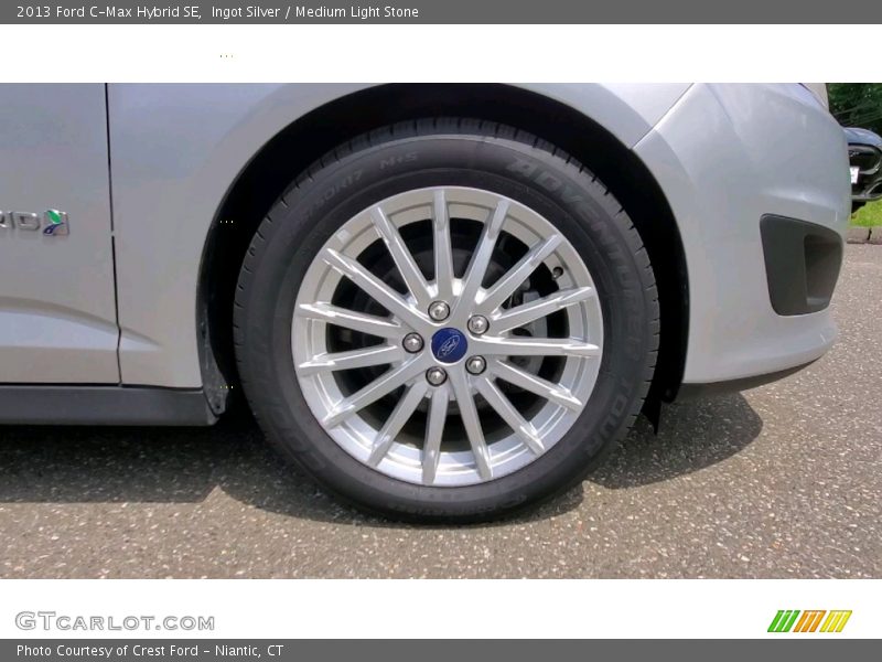 Ingot Silver / Medium Light Stone 2013 Ford C-Max Hybrid SE