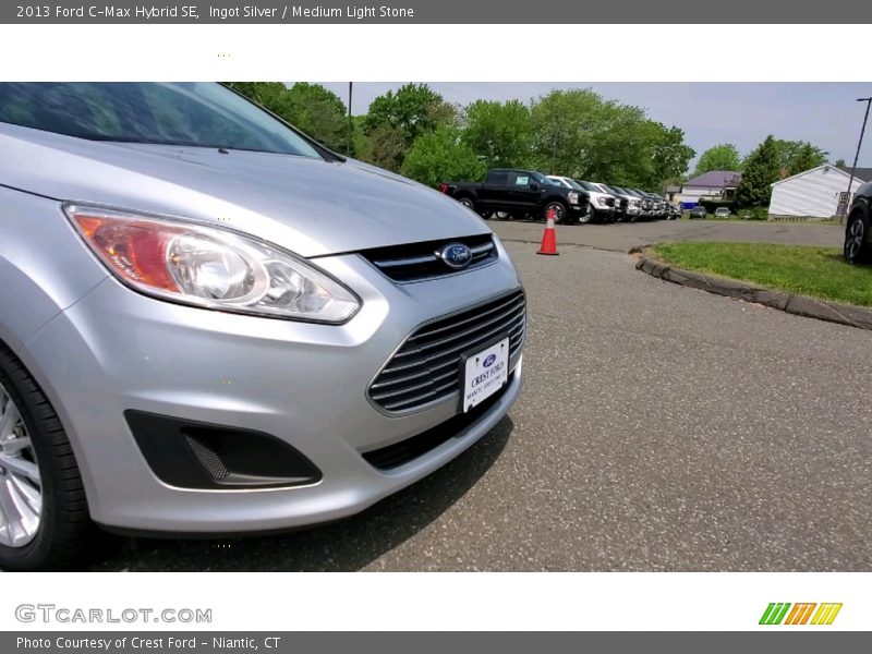 Ingot Silver / Medium Light Stone 2013 Ford C-Max Hybrid SE