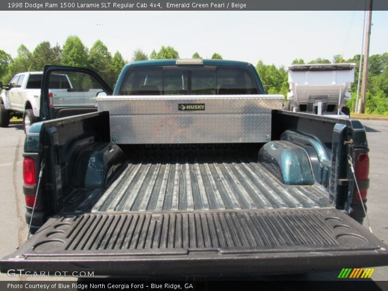 Emerald Green Pearl / Beige 1998 Dodge Ram 1500 Laramie SLT Regular Cab 4x4