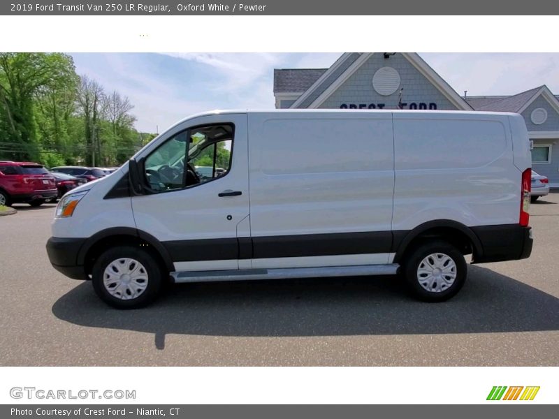 Oxford White / Pewter 2019 Ford Transit Van 250 LR Regular
