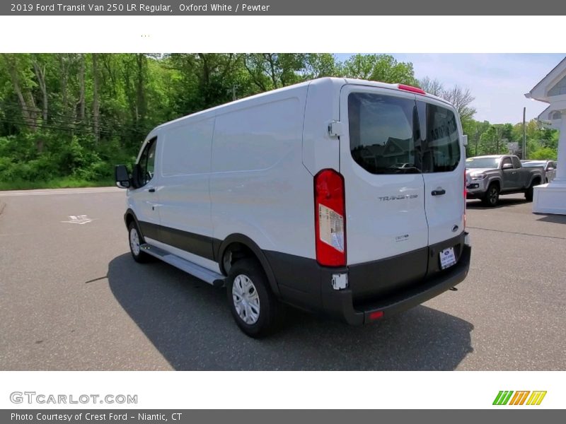 Oxford White / Pewter 2019 Ford Transit Van 250 LR Regular