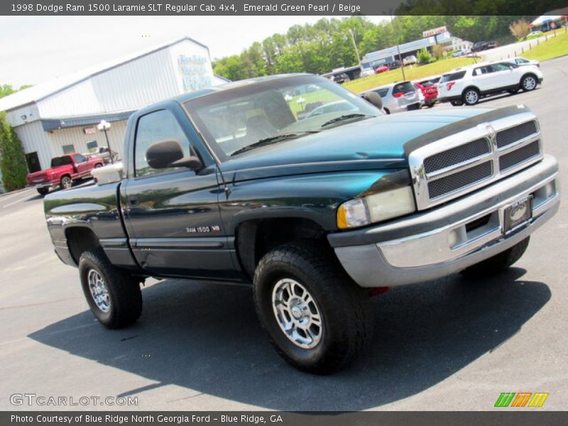  1998 Ram 1500 Laramie SLT Regular Cab 4x4 Emerald Green Pearl