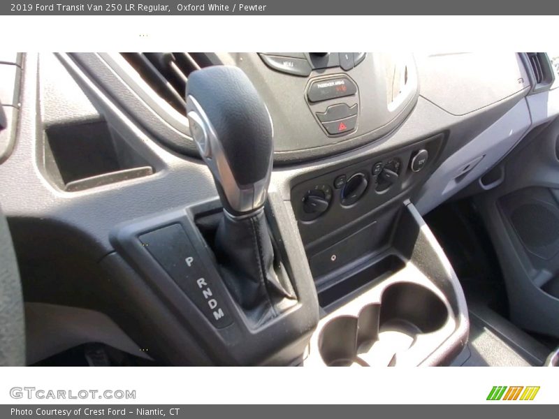 Oxford White / Pewter 2019 Ford Transit Van 250 LR Regular