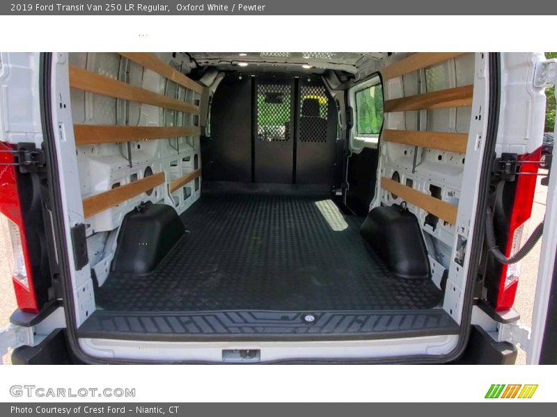 Oxford White / Pewter 2019 Ford Transit Van 250 LR Regular