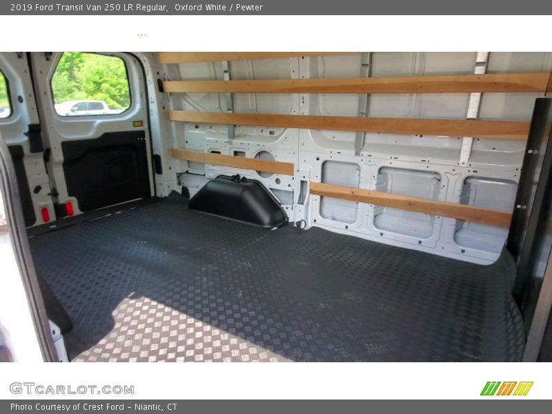 Oxford White / Pewter 2019 Ford Transit Van 250 LR Regular